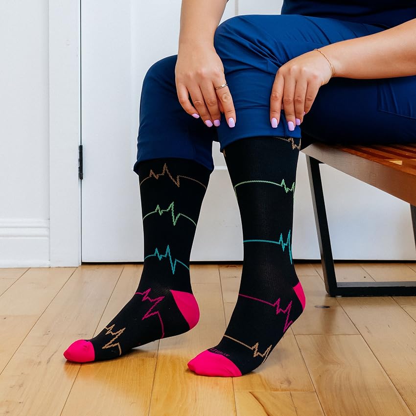 Chaussettes De Compressions - Aide À La Circulation Sanguine