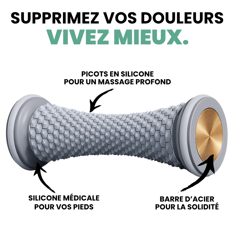 CloudRoll - Rouleau Massant Pour Voute Plantaire