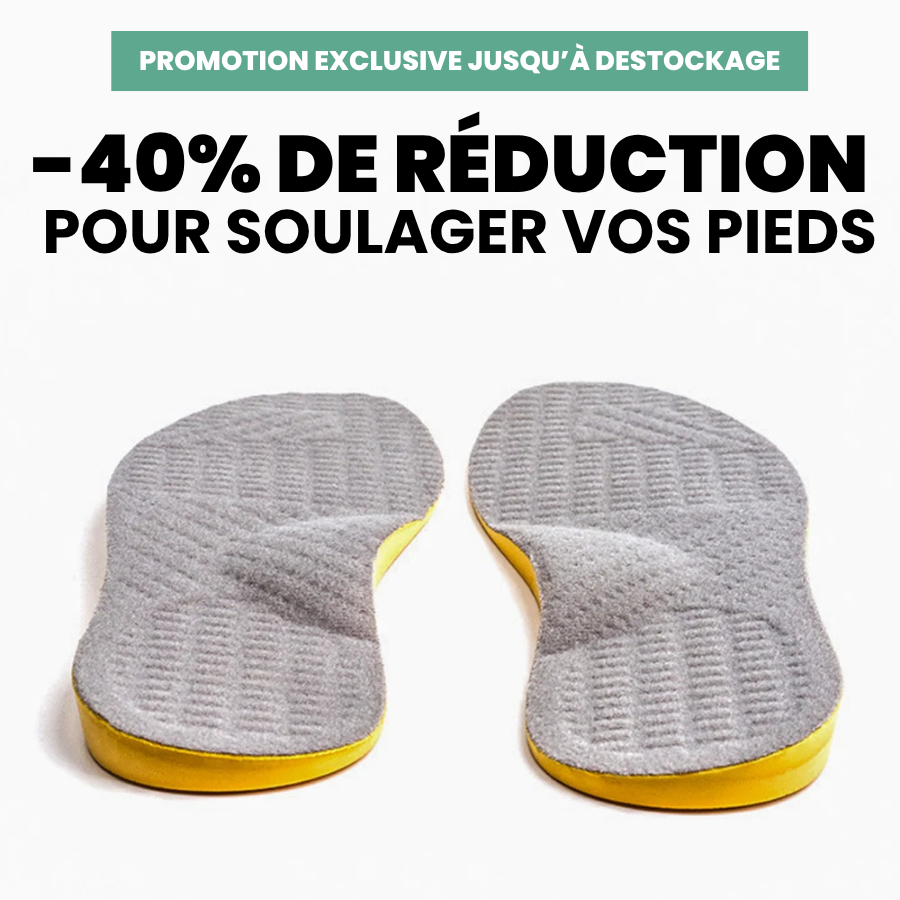 CloudWalk - Semelles Avec Soutient De Voute Plantaire