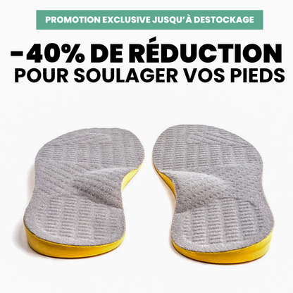 CloudWalk - Semelles Avec Soutient De Voute Plantaire