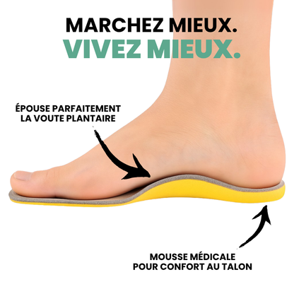 CloudWalk - Semelles Avec Soutient De Voute Plantaire