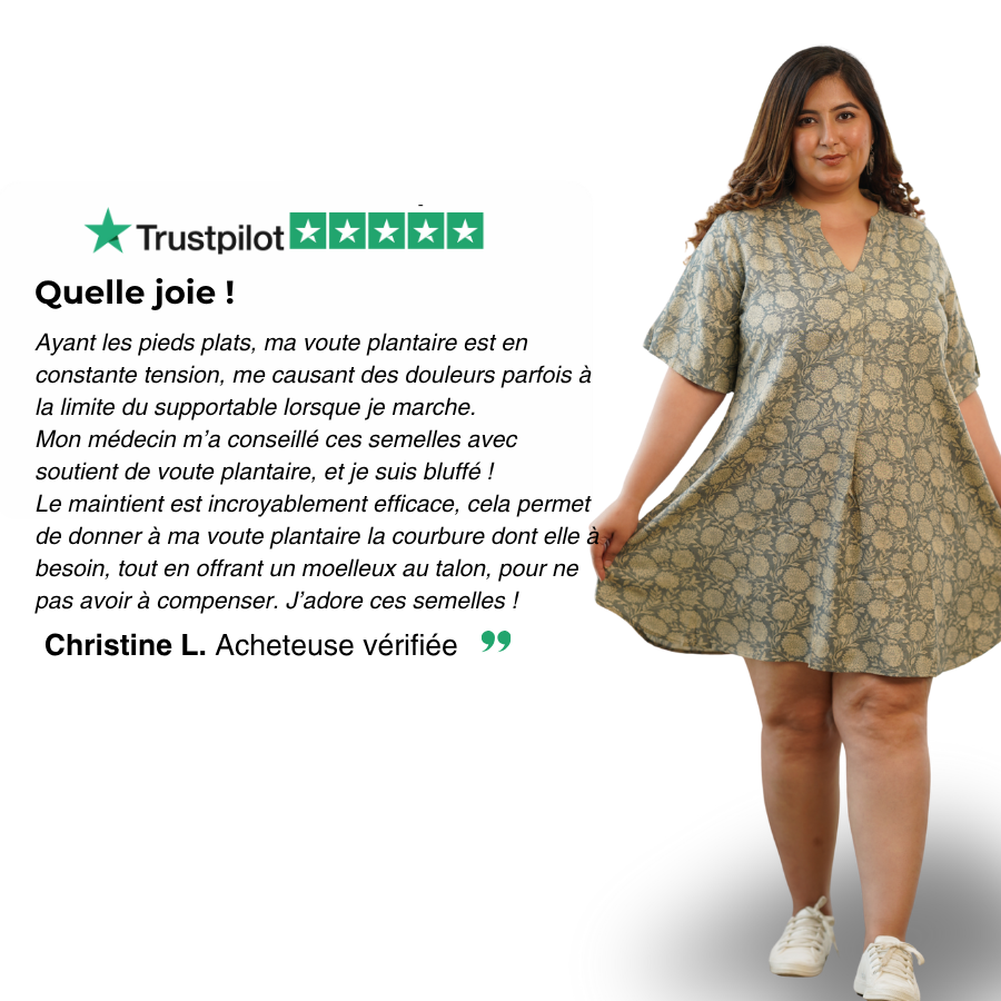 CloudWalk - Semelles Avec Soutient De Voute Plantaire