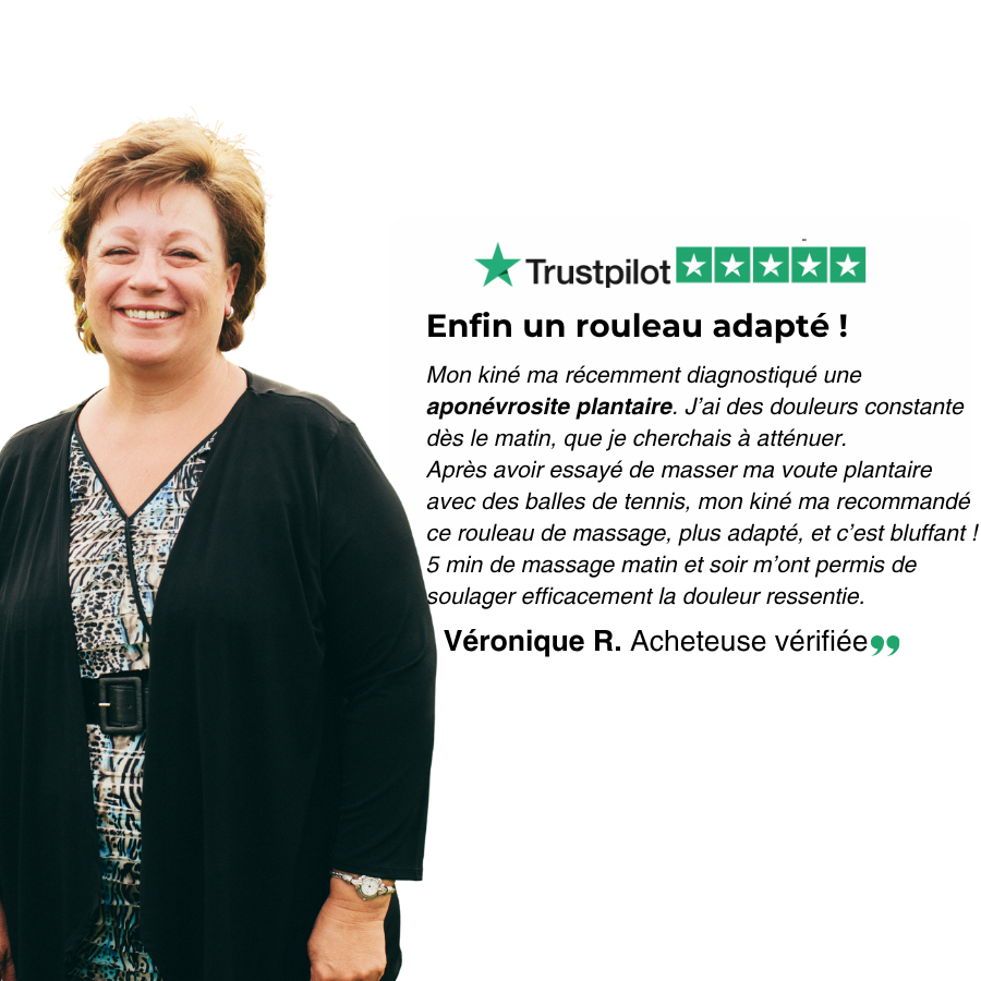 CloudRoll - Rouleau Massant Pour Voute Plantaire